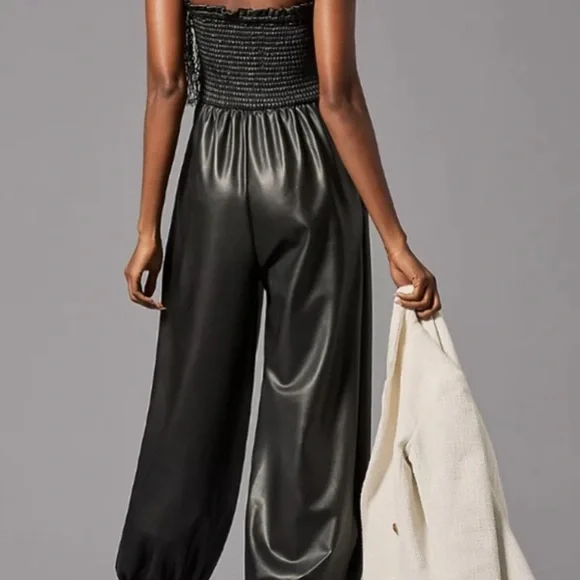 Anthropologie Black Jumpsuit - Picture 3 of 6